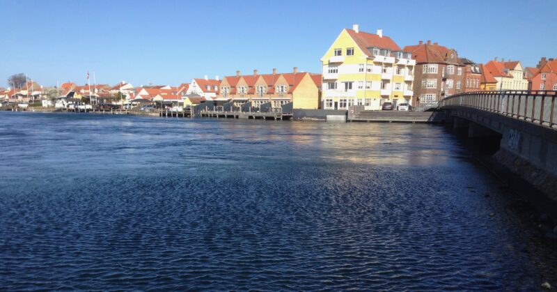 Modsatte side af Kertemindebroen mod Nyborg (Odensevej)